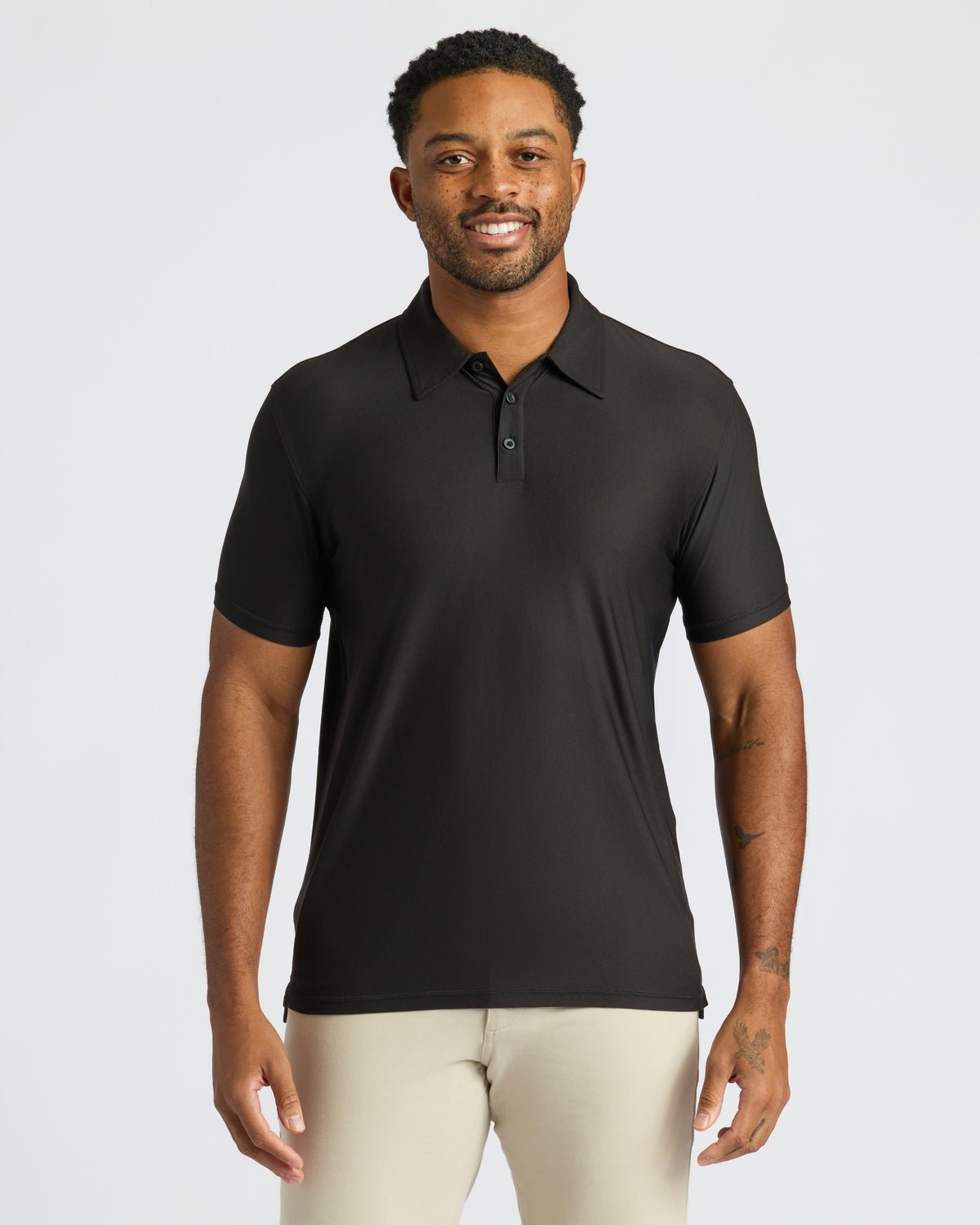 Lot de 3 polos Active – Noir