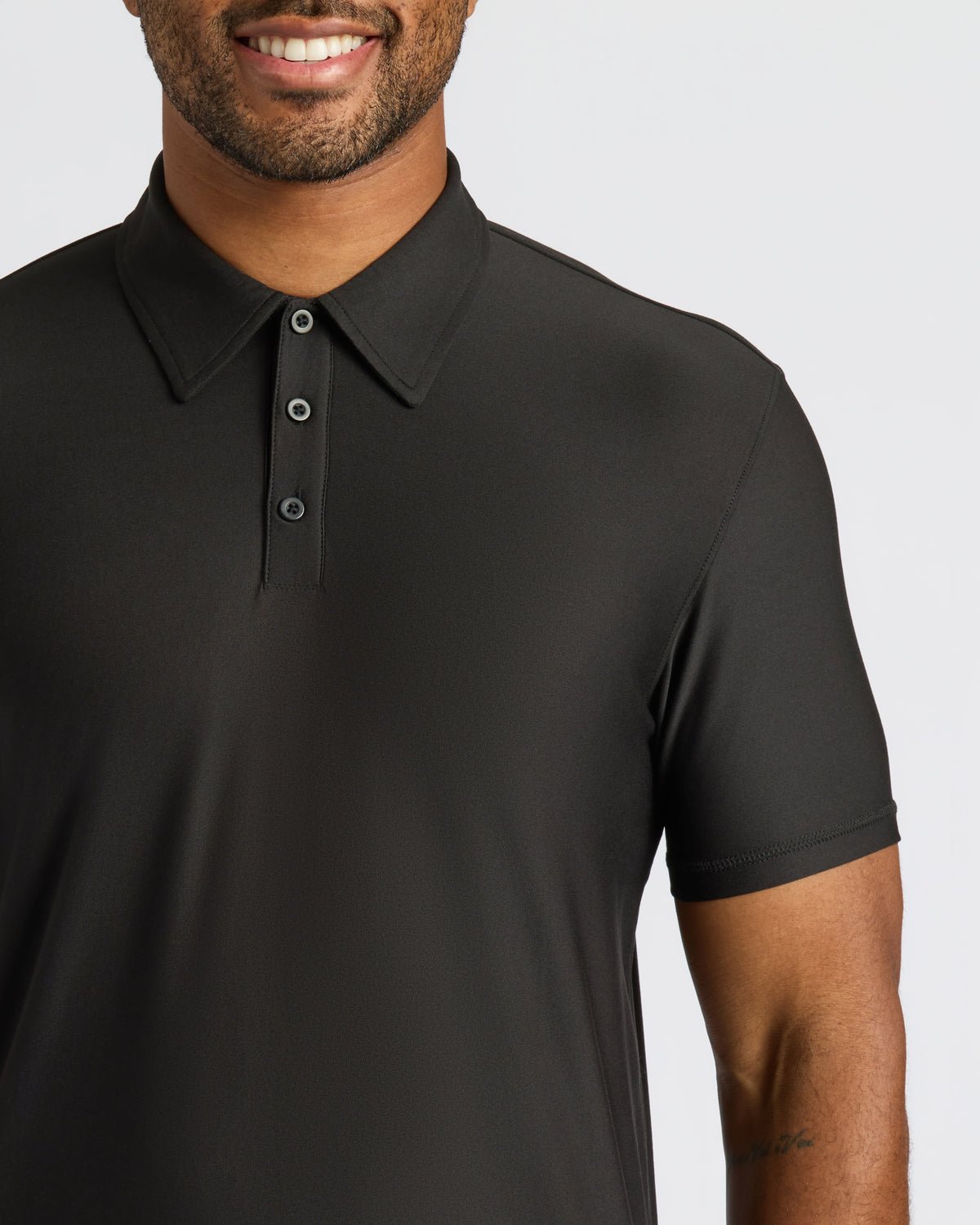 Lot de 3 polos Active – Noir