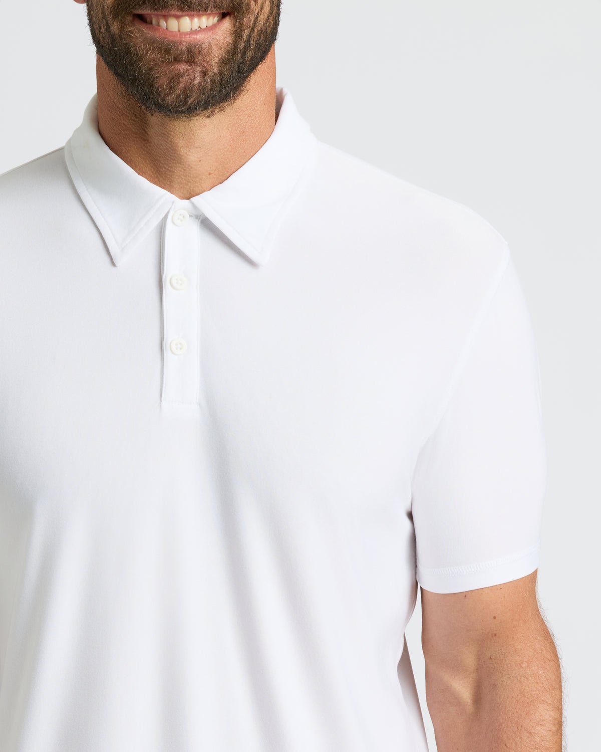 Lot de 3 polos Active – Blanc