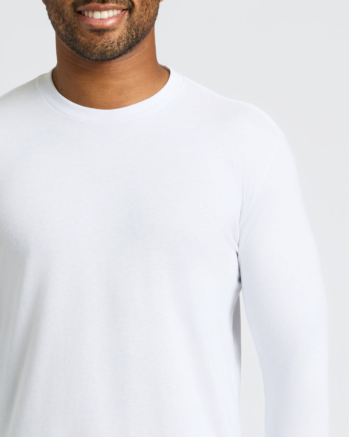 Lot de 3 T-shirts manches longues Classiques – Blanc