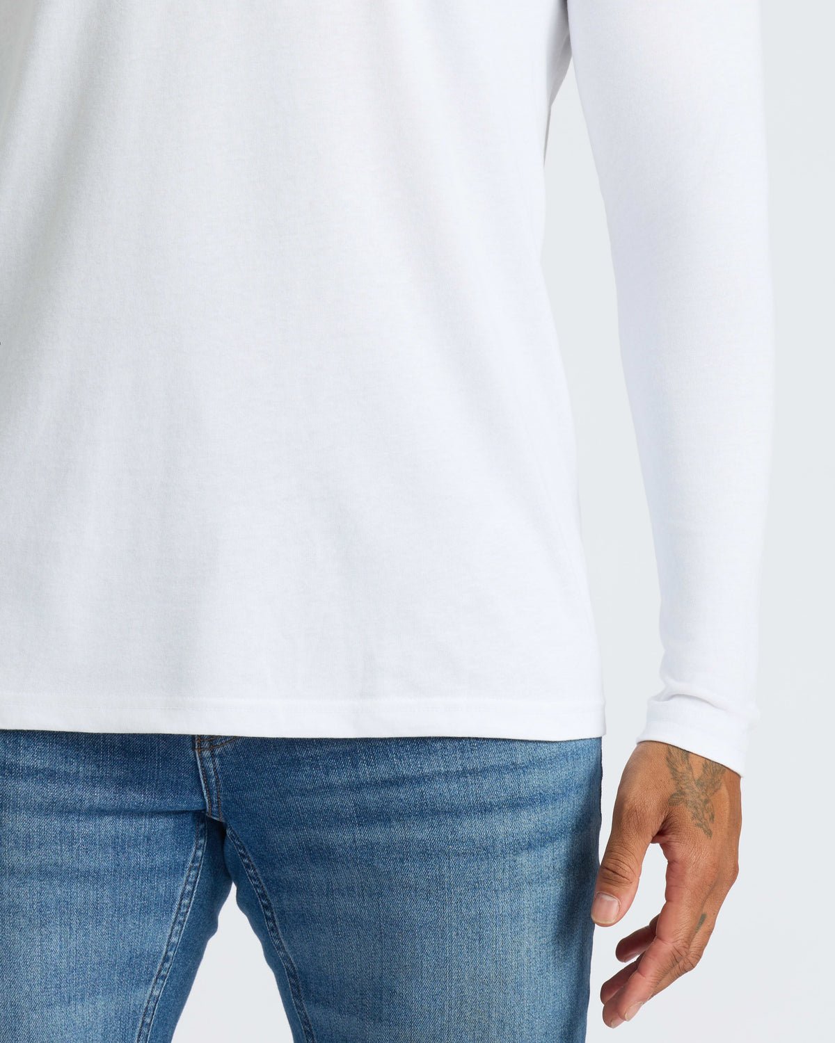 Lot de 3 T-shirts manches longues Classiques – Blanc